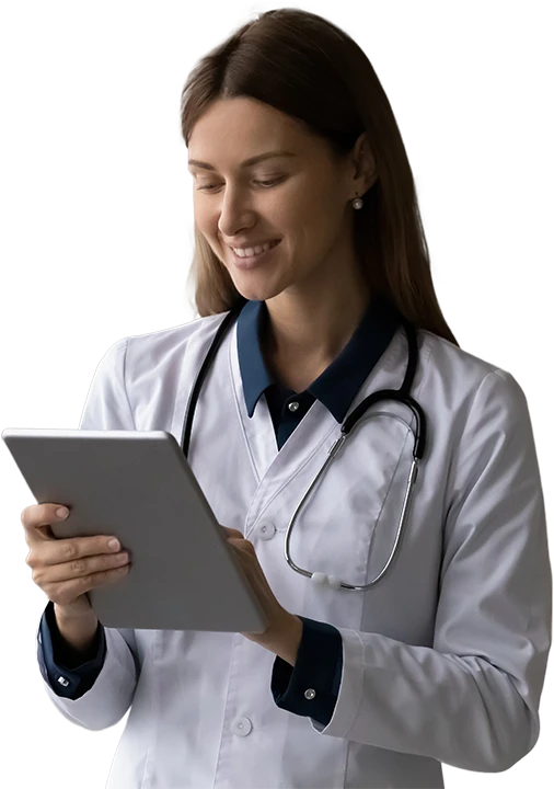 Médica Prescrevendo Cannabis Medicinal